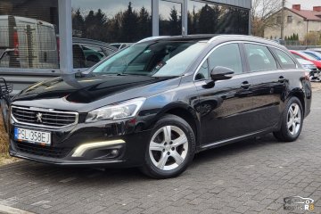 508SW 2.0/140KM 2015r 197TyśKm Panorama Hak Serwisowany Bezwypadkowy